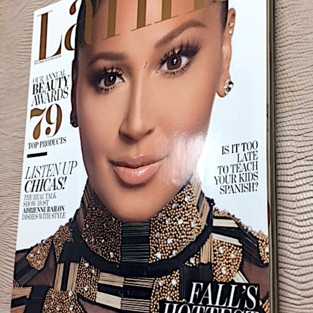 LATINA MAGAZINE September 2014 Adrienne Bailon